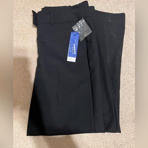 NWT Apt 9 black dress pants, size 8P